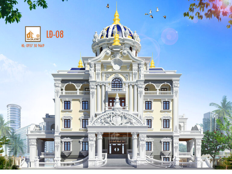 Thiết kế biệt thự lâu đài
