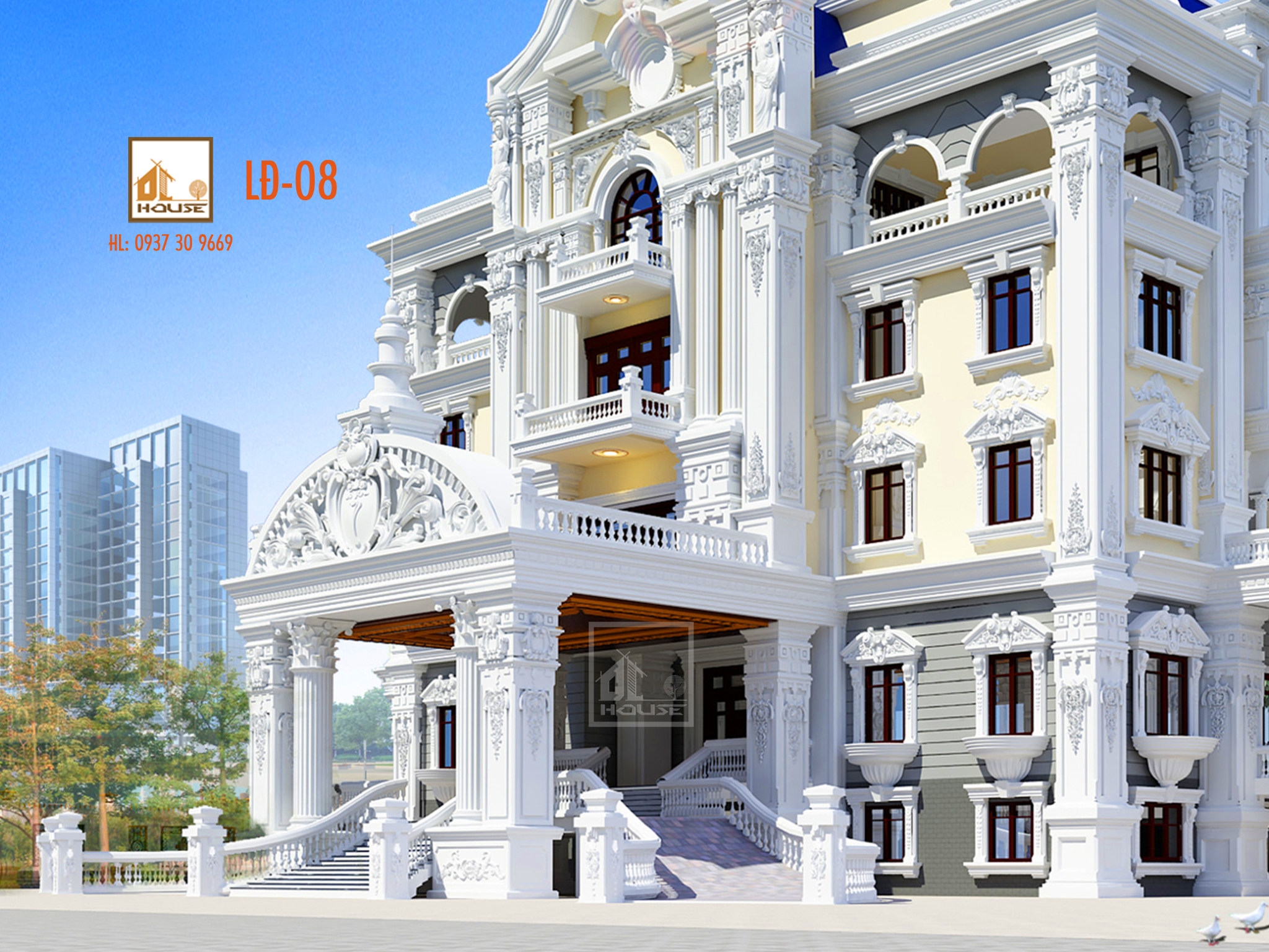 Kiến trúc biệt thự lâu đài