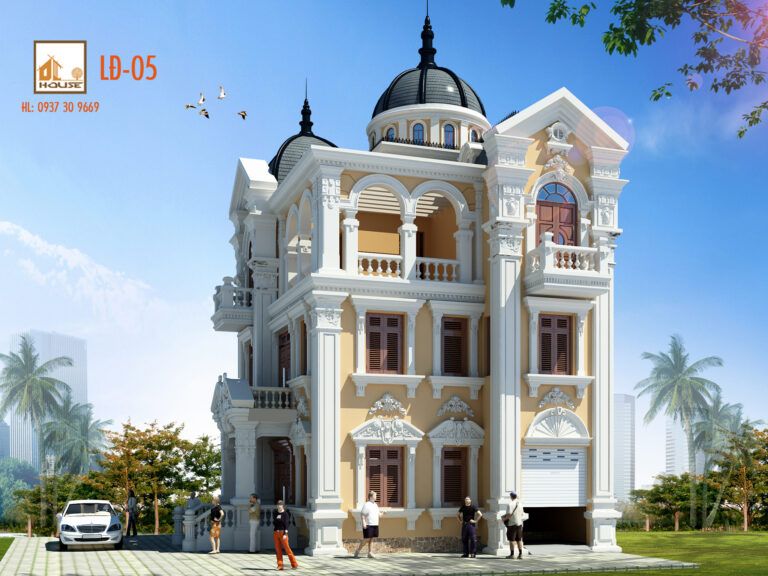 Thiết kế lâu đài cổ điển