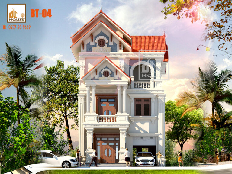 Biệt thự mái Thái tân cổ điển
