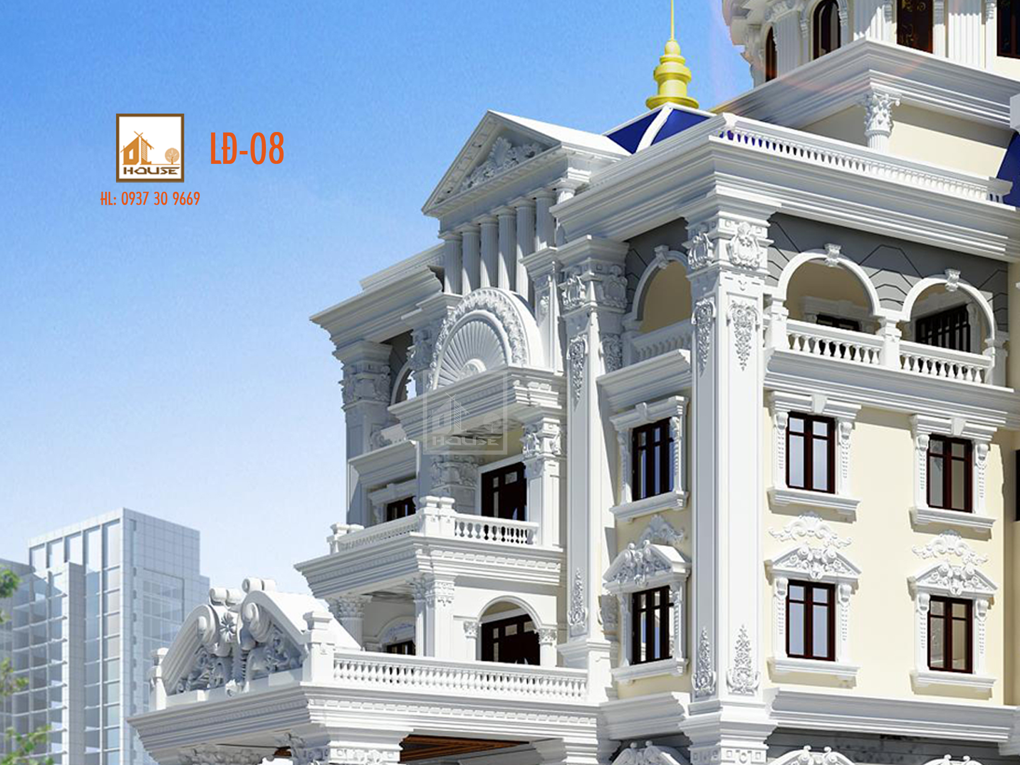 Kiến trúc biệt thự lâu đài