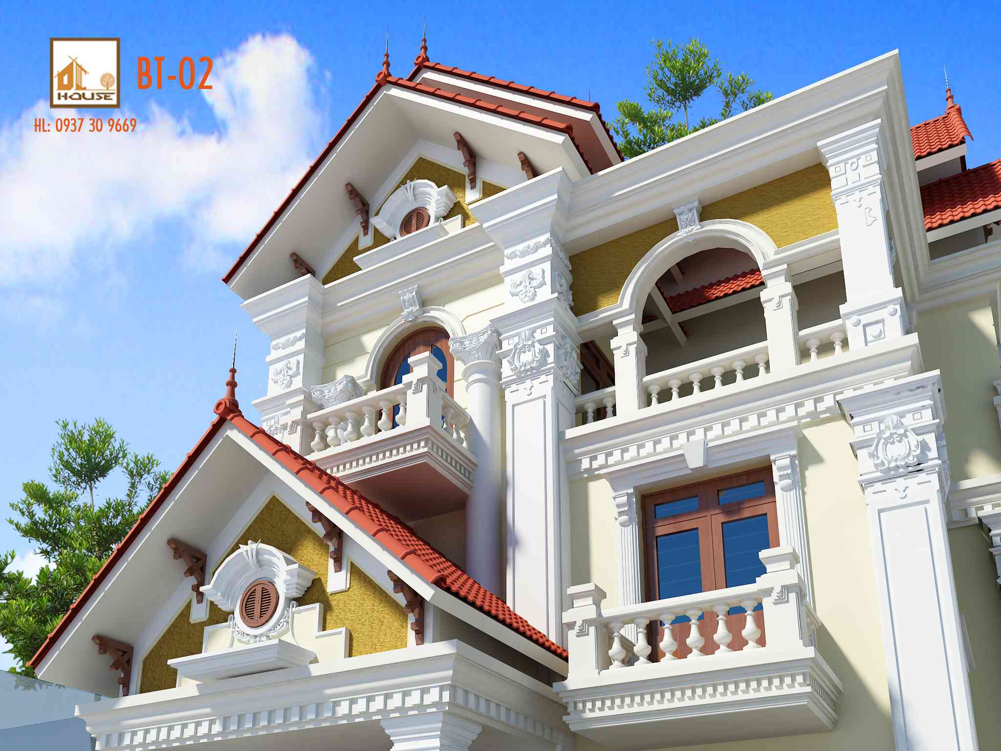 Phào chỉ đắp vẽ