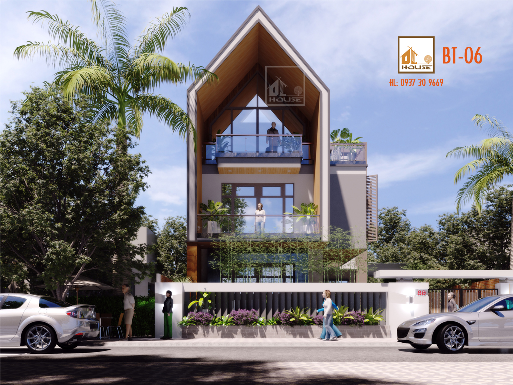 Biệt thự hiện đại phá cách