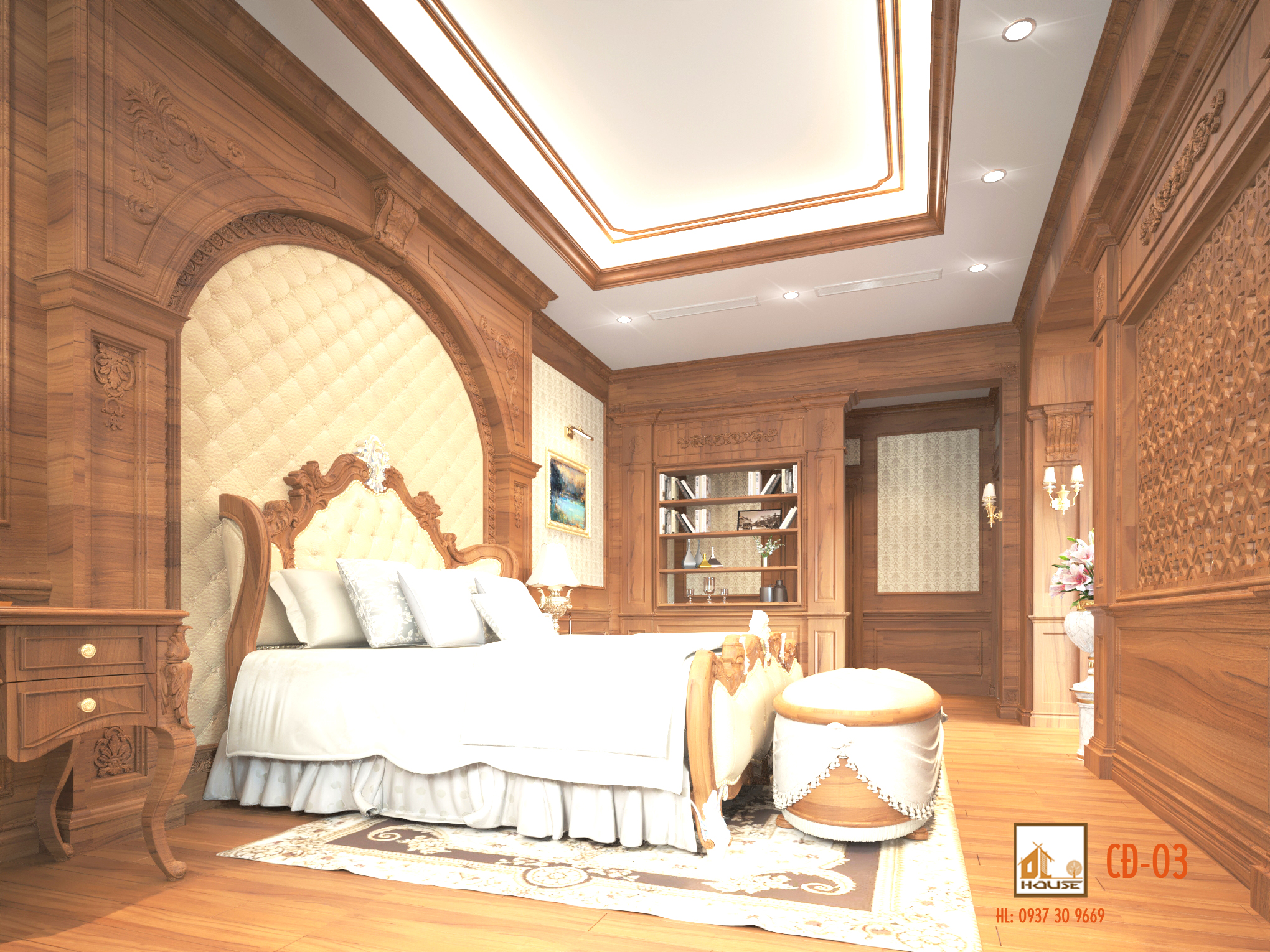 Nội thất tân cổ điển Villa
