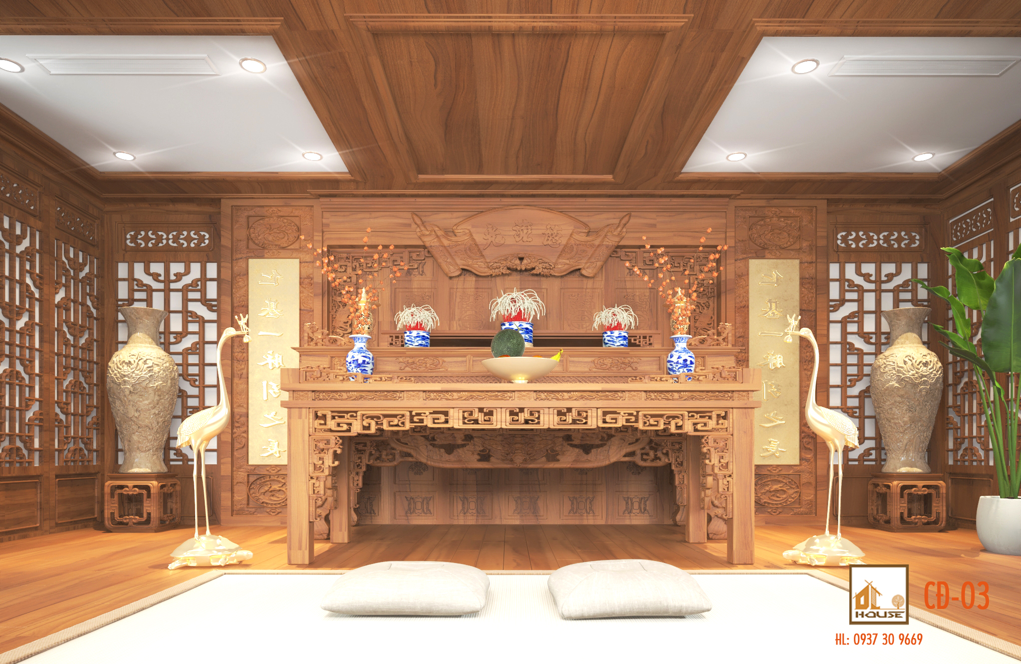Nội thất tân cổ điển Villa