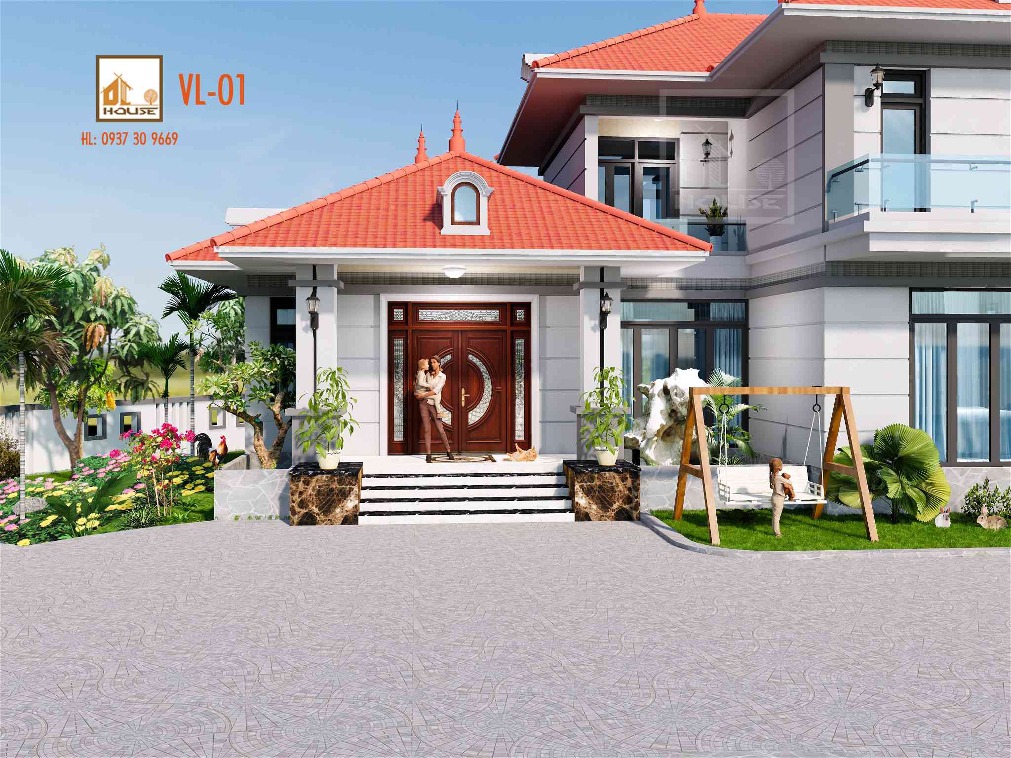 Thiết kế biệt thự mái Nhật