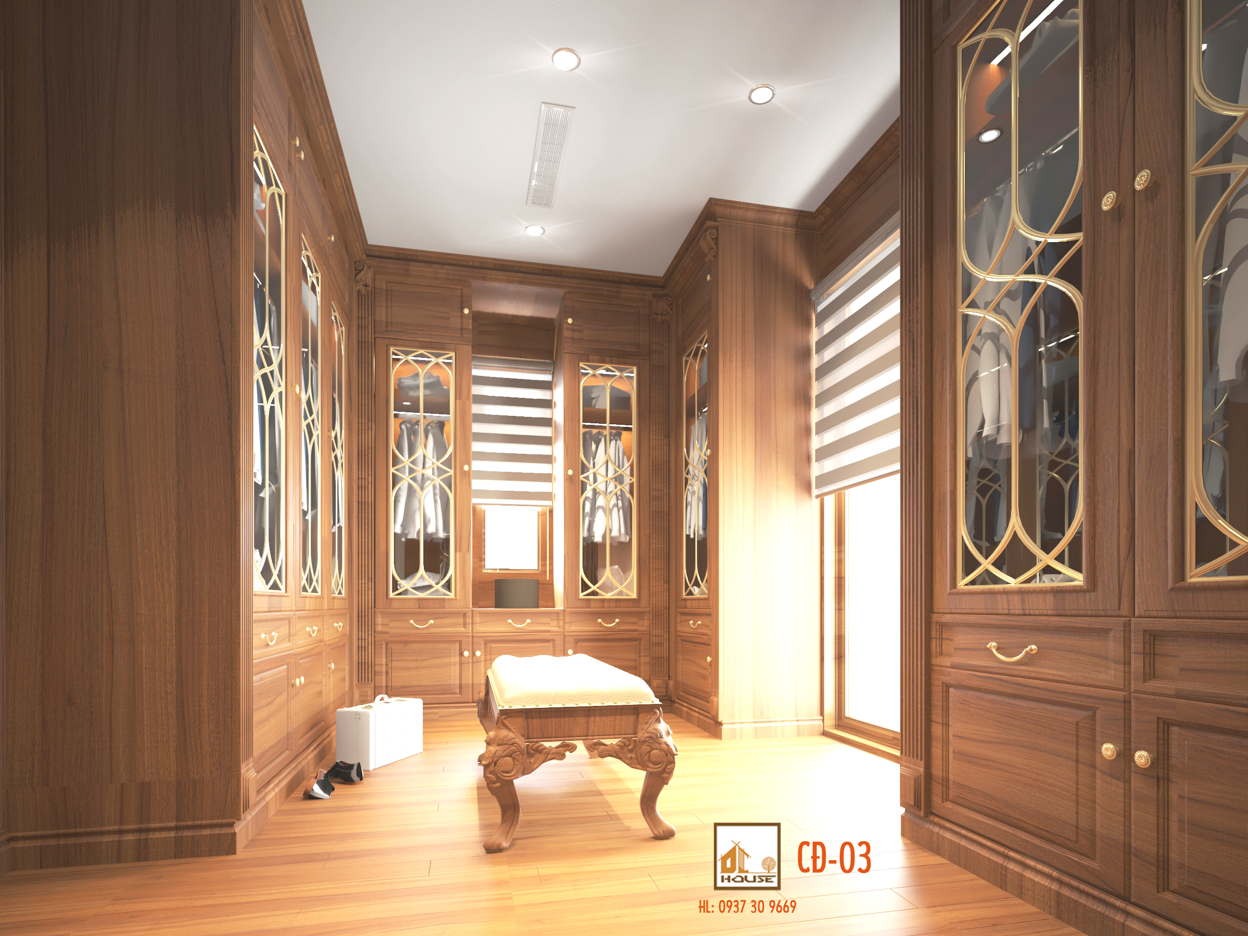 Nội thất tân cổ điển Villa